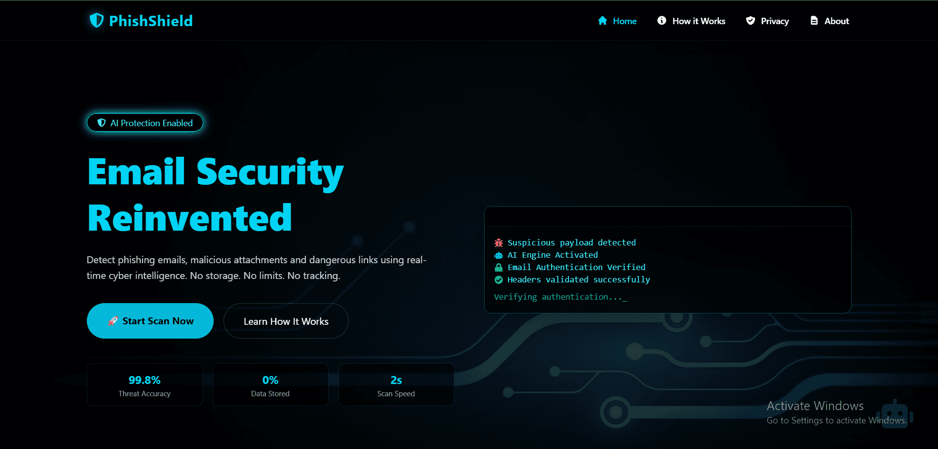 PhishShield – AI Phishing Detection System